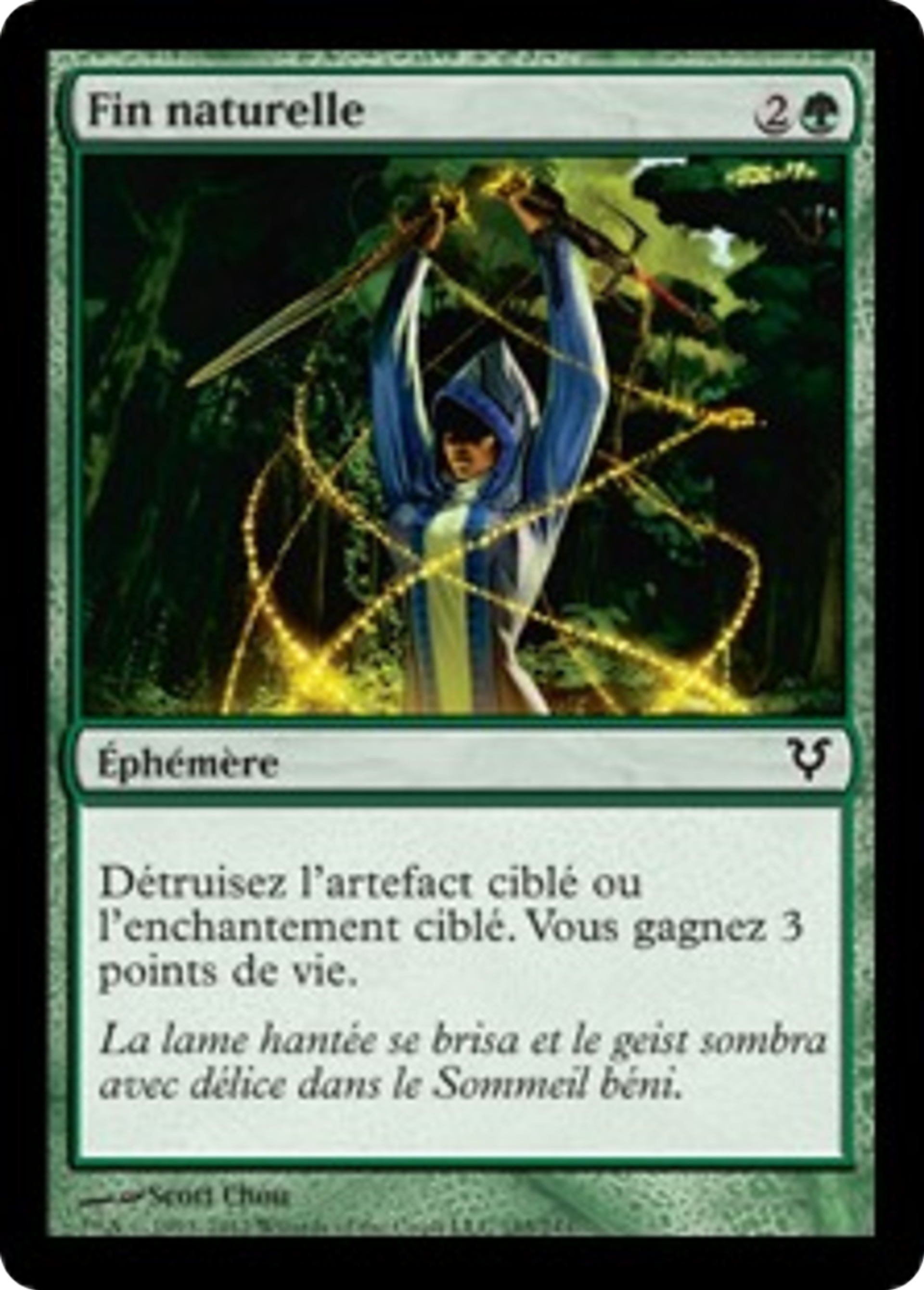 Fin naturelle — Avacyn Restored — Magic: The Gathering