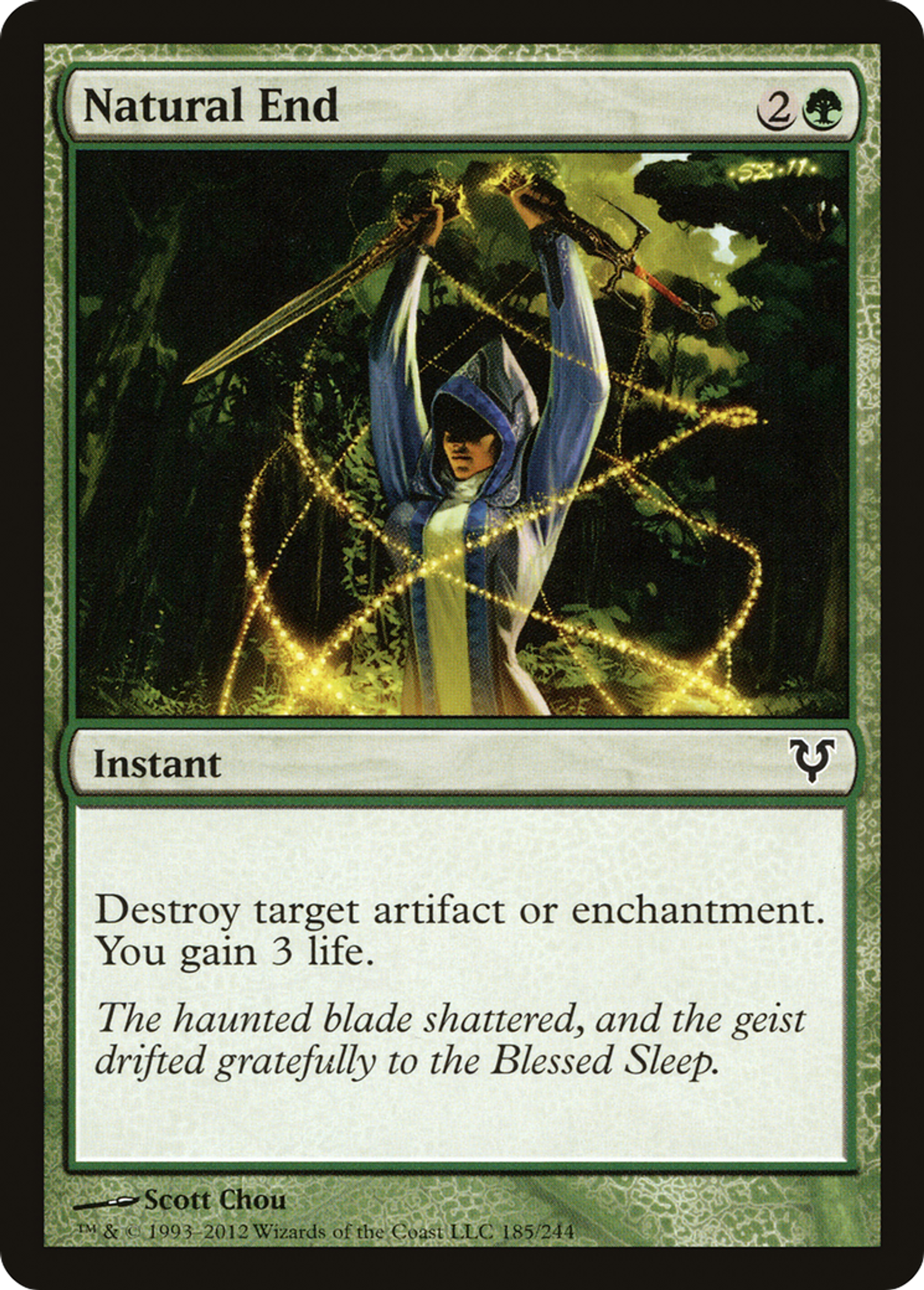 Natural End — Avacyn Restored — Magic: The Gathering
