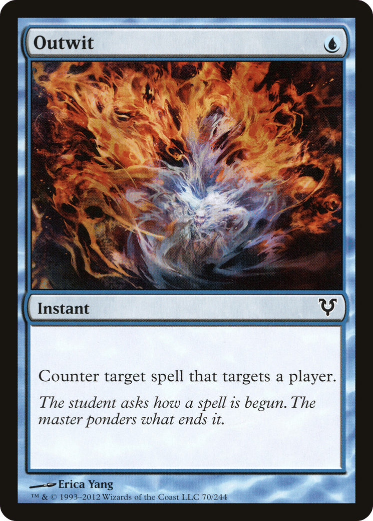Outwit — Avacyn Restored — Magic: The Gathering