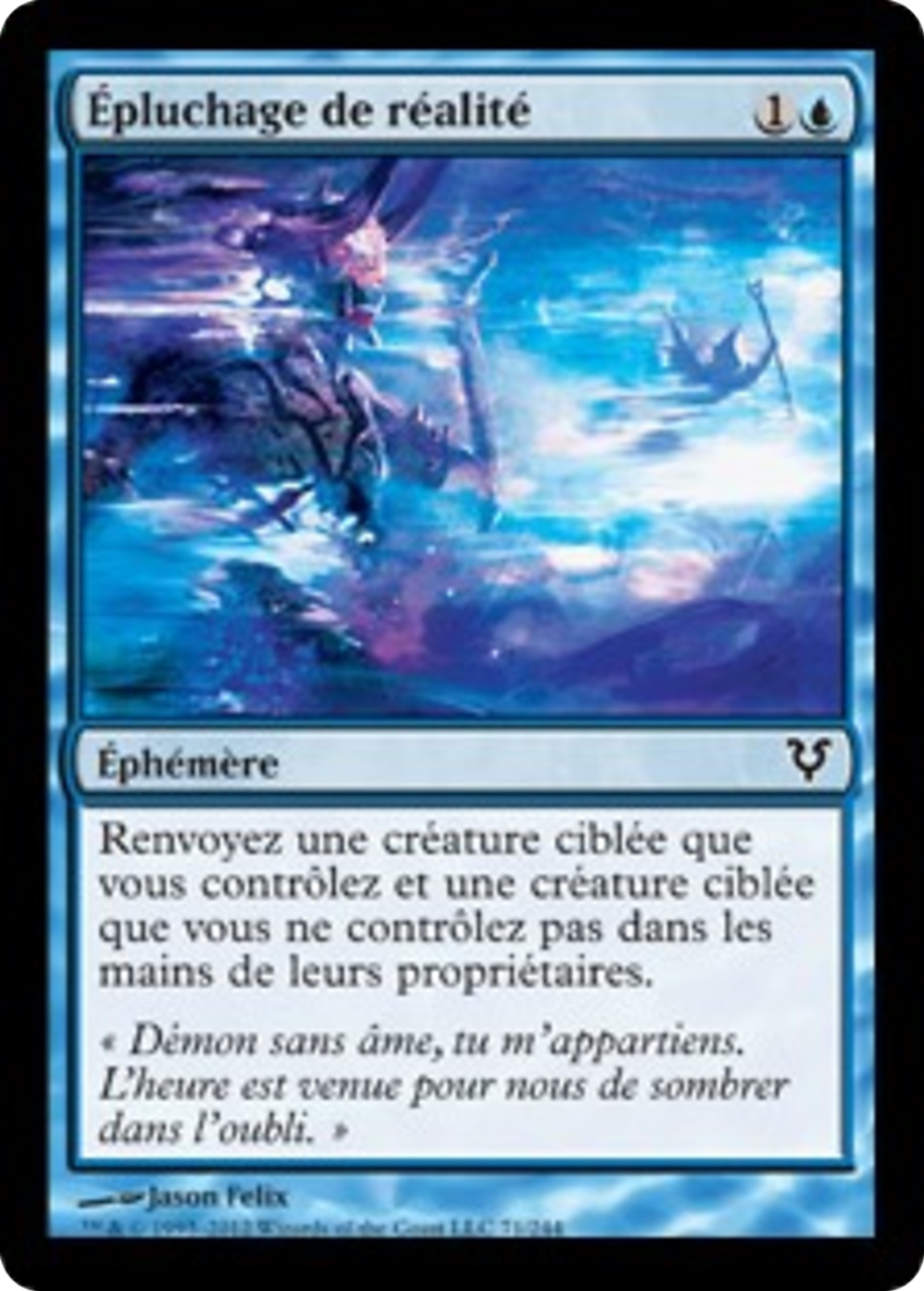 Épluchage de réalité — Avacyn Restored — Magic: The Gathering