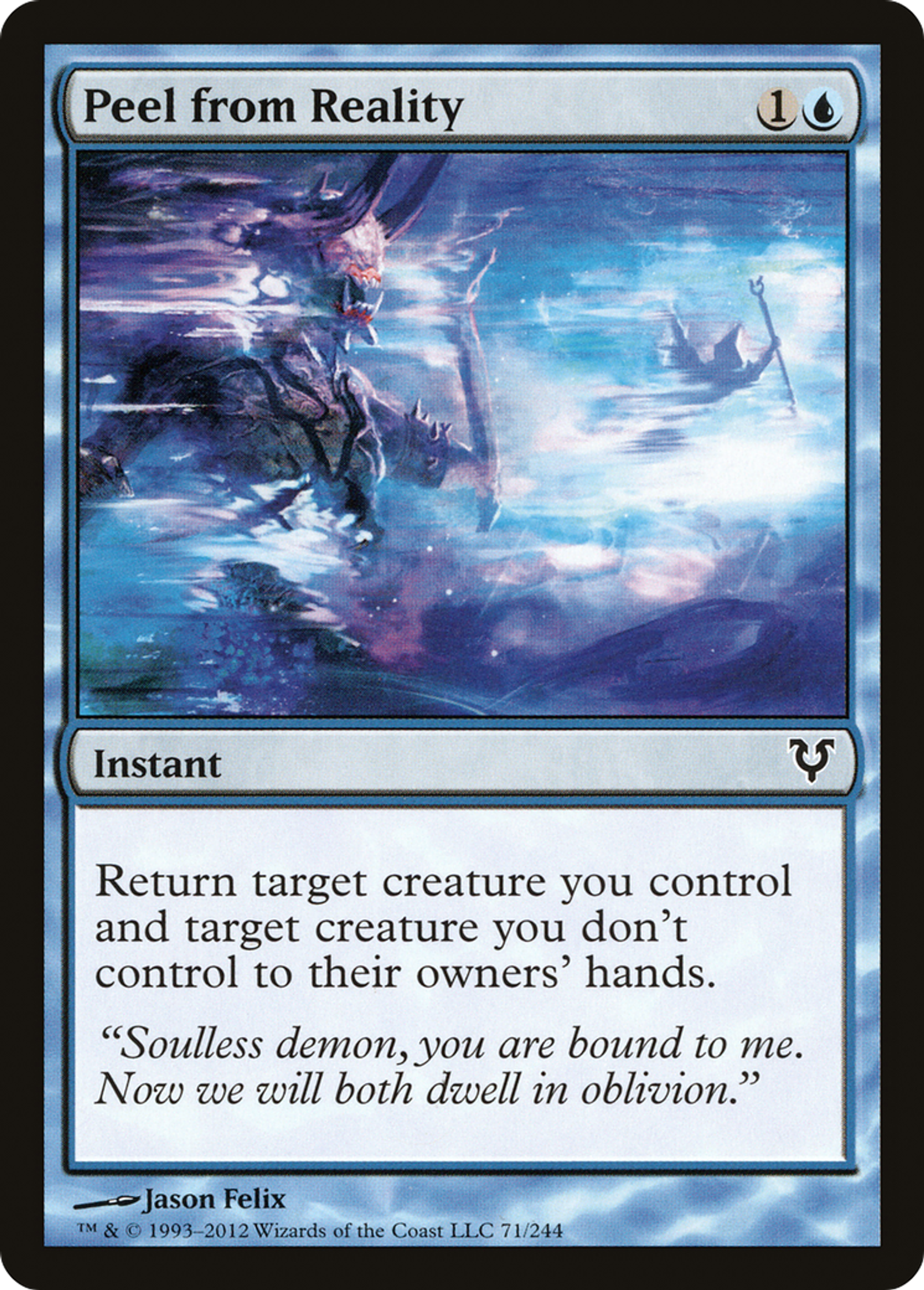 Peel from Reality — Avacyn Restored — Magic: The Gathering