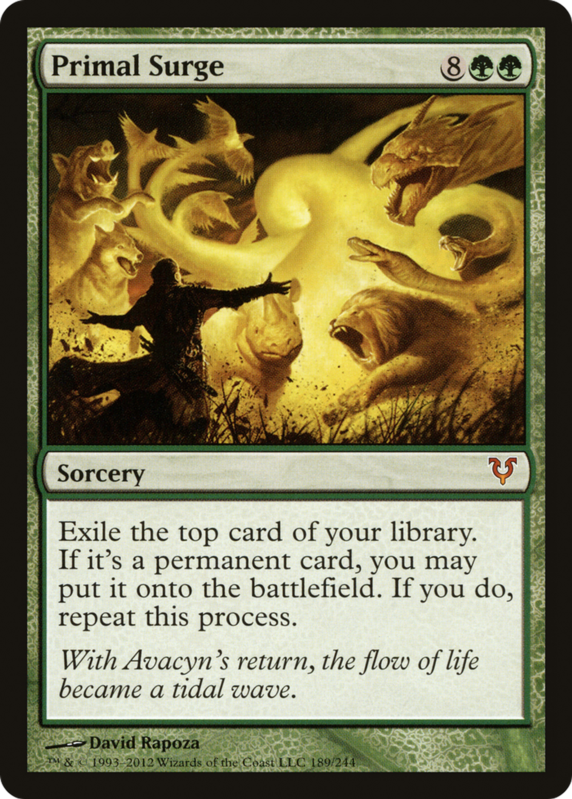 Primal Surge — Avacyn Restored — Magic: The Gathering