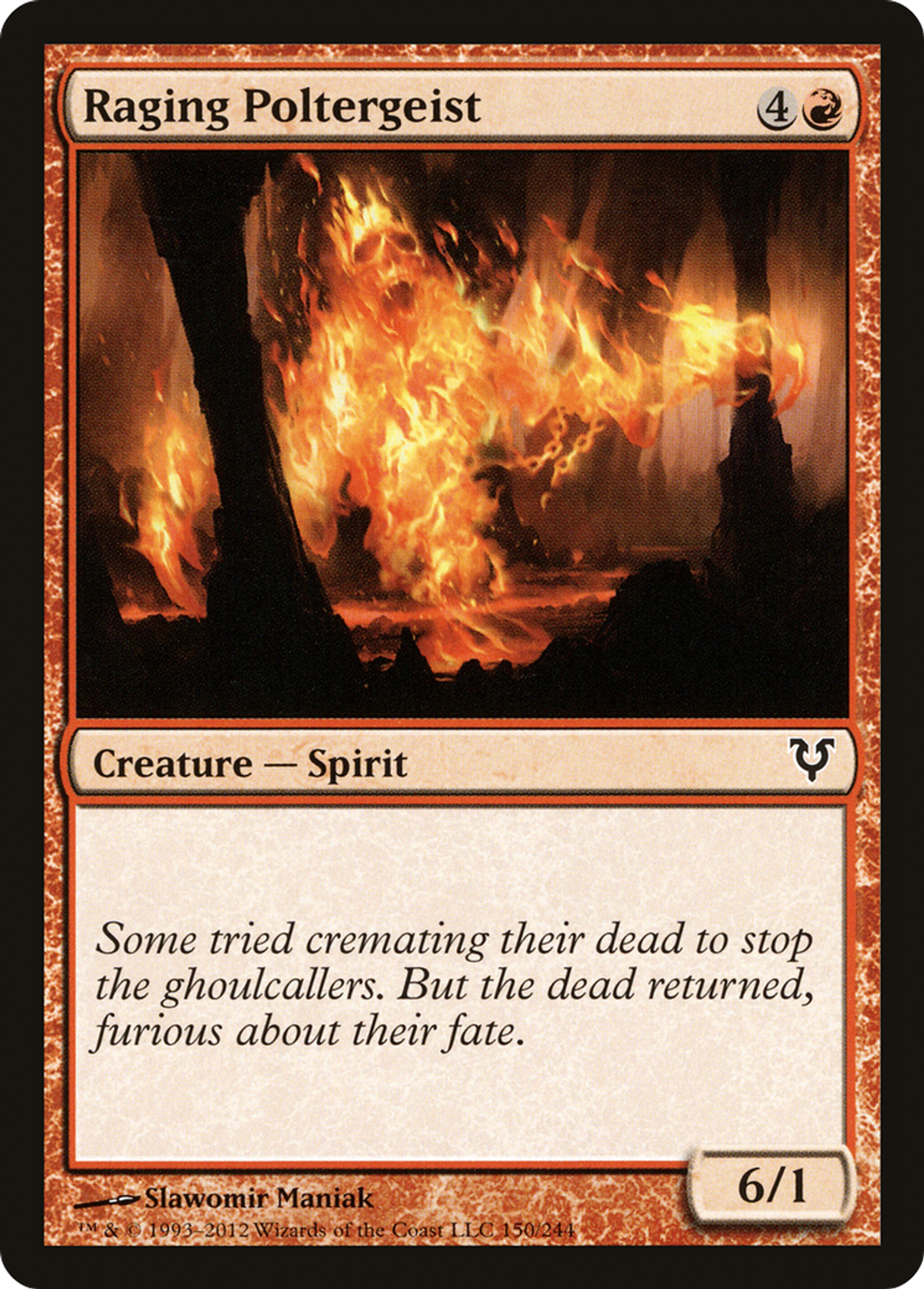 Raging Poltergeist — Avacyn Restored — Magic: The Gathering