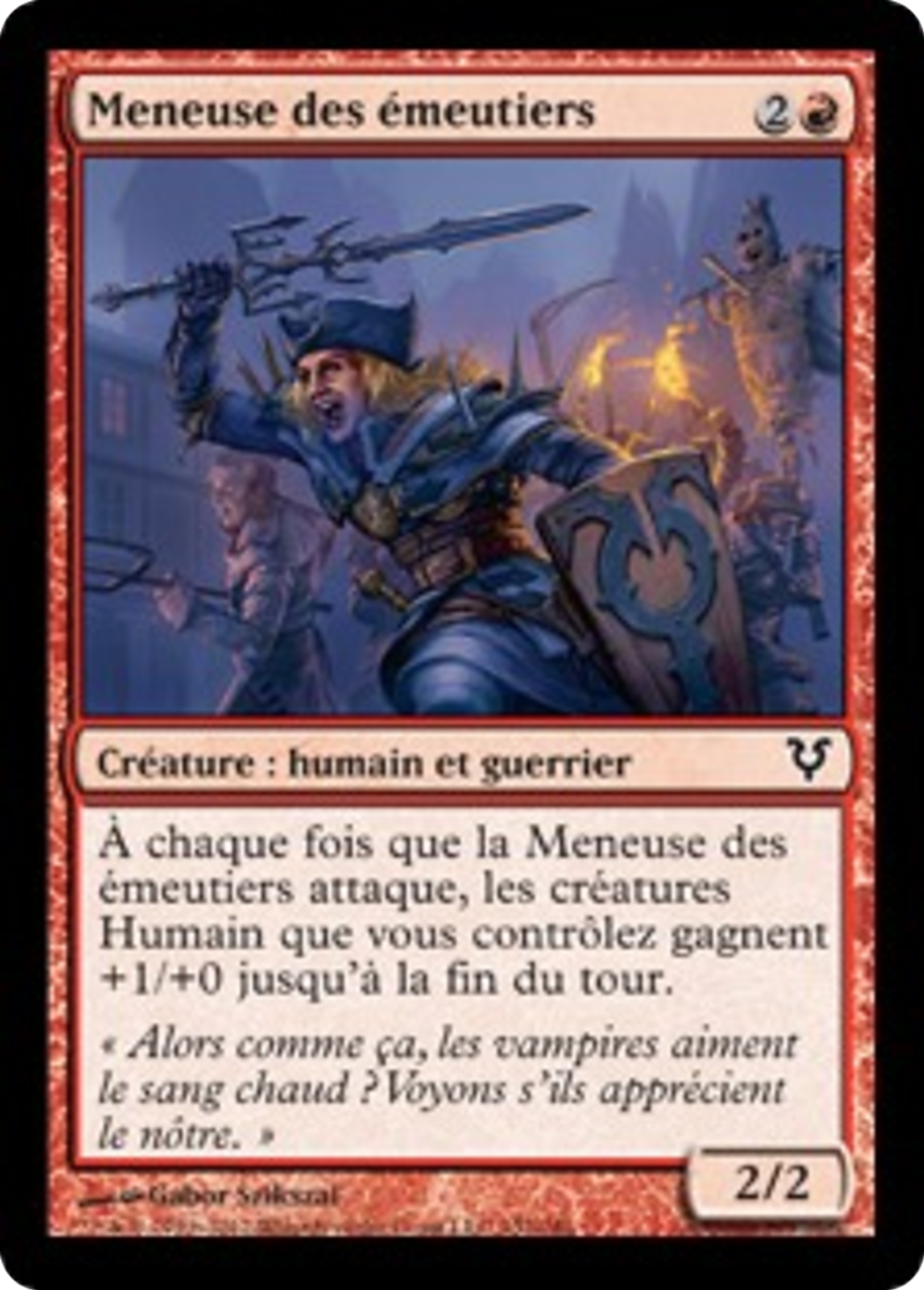 Meneuse des émeutiers — Avacyn Restored — Magic: The Gathering