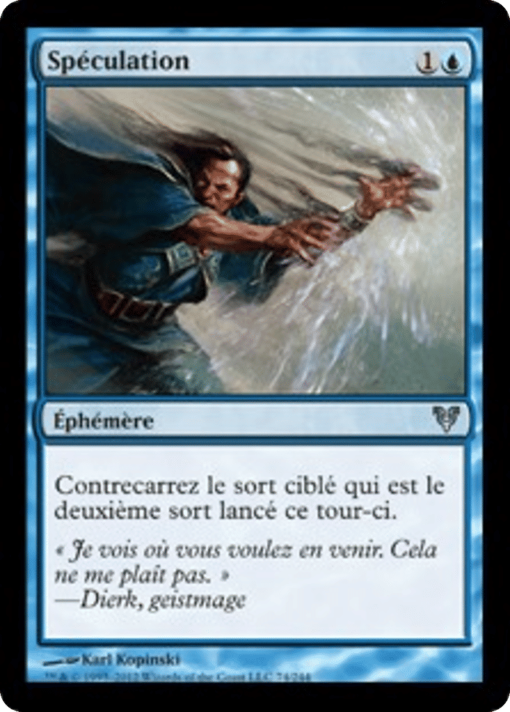 Spéculation — Avacyn Restored — Magic: The Gathering