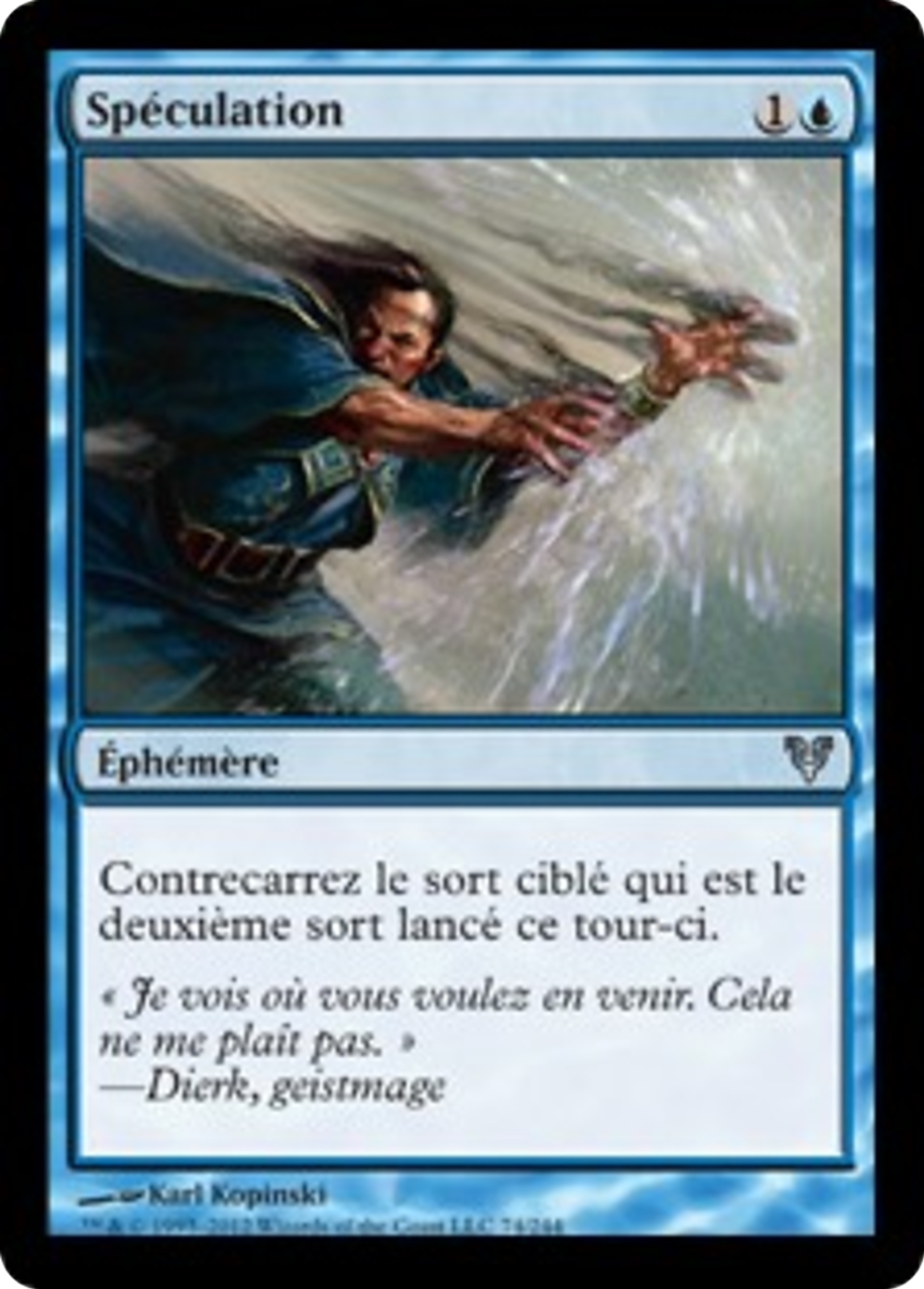 Spéculation — Avacyn Restored — Magic: The Gathering