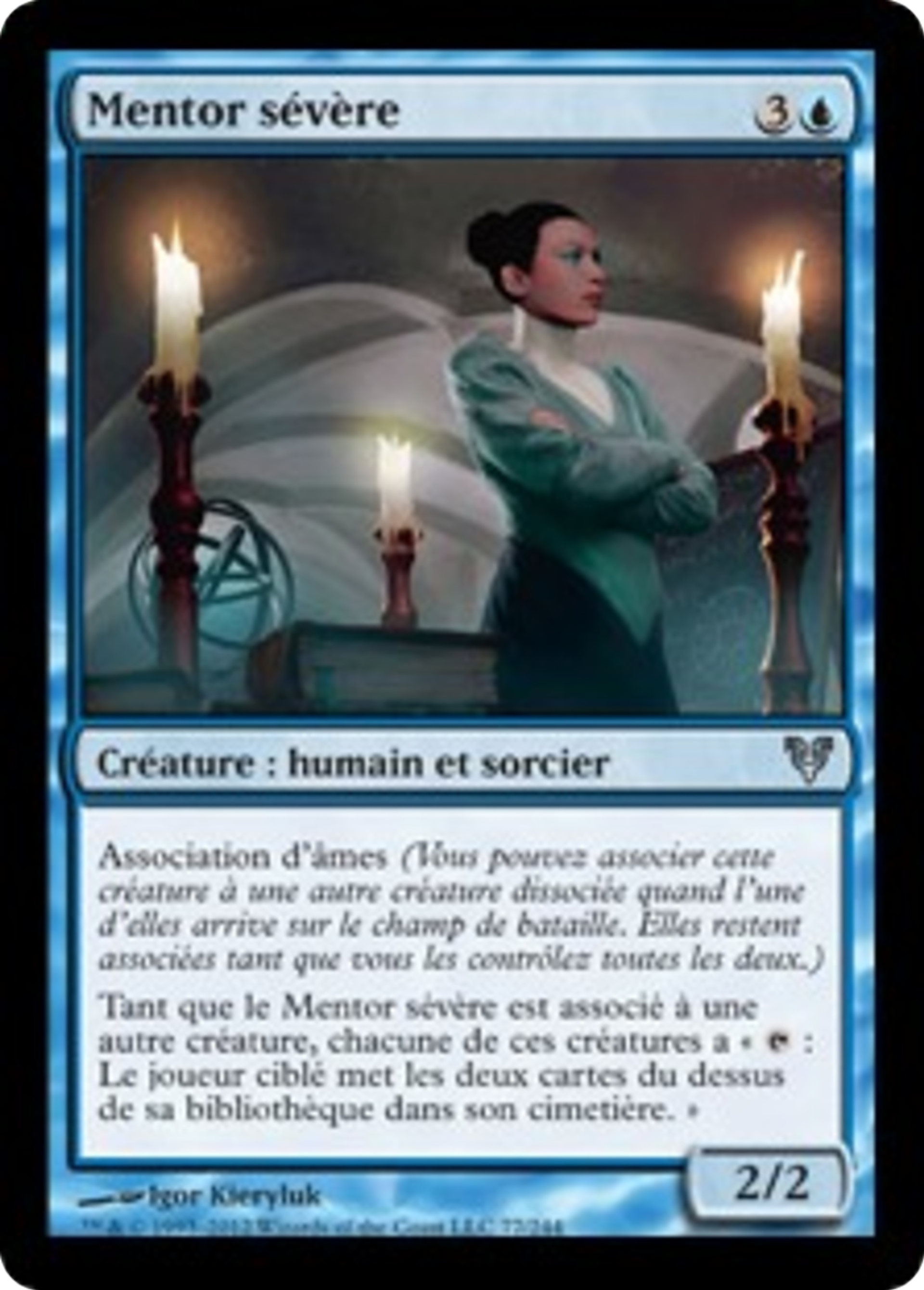 Mentor sévère — Avacyn Restored — Magic: The Gathering