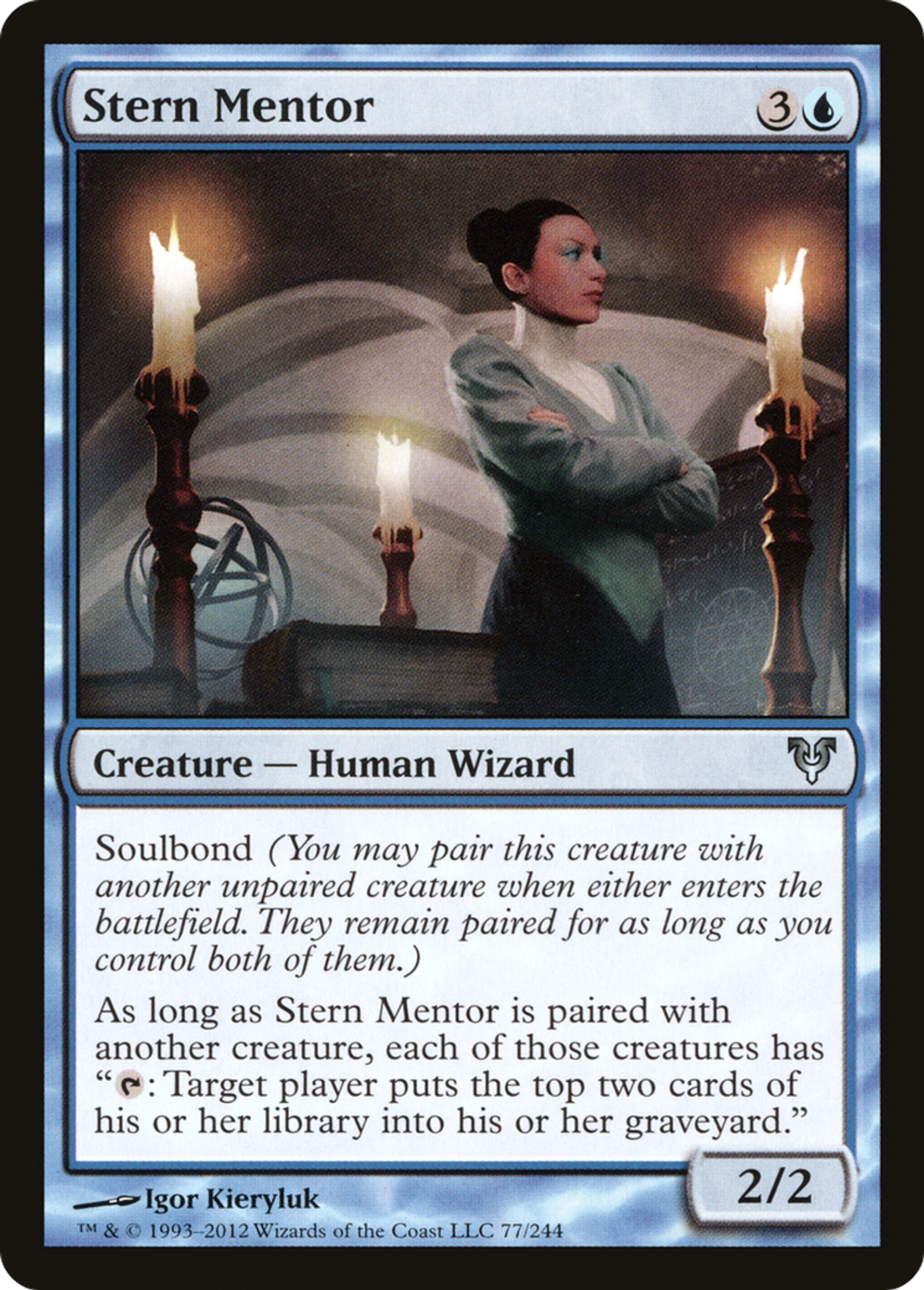 Stern Mentor — Avacyn Restored — Magic: The Gathering