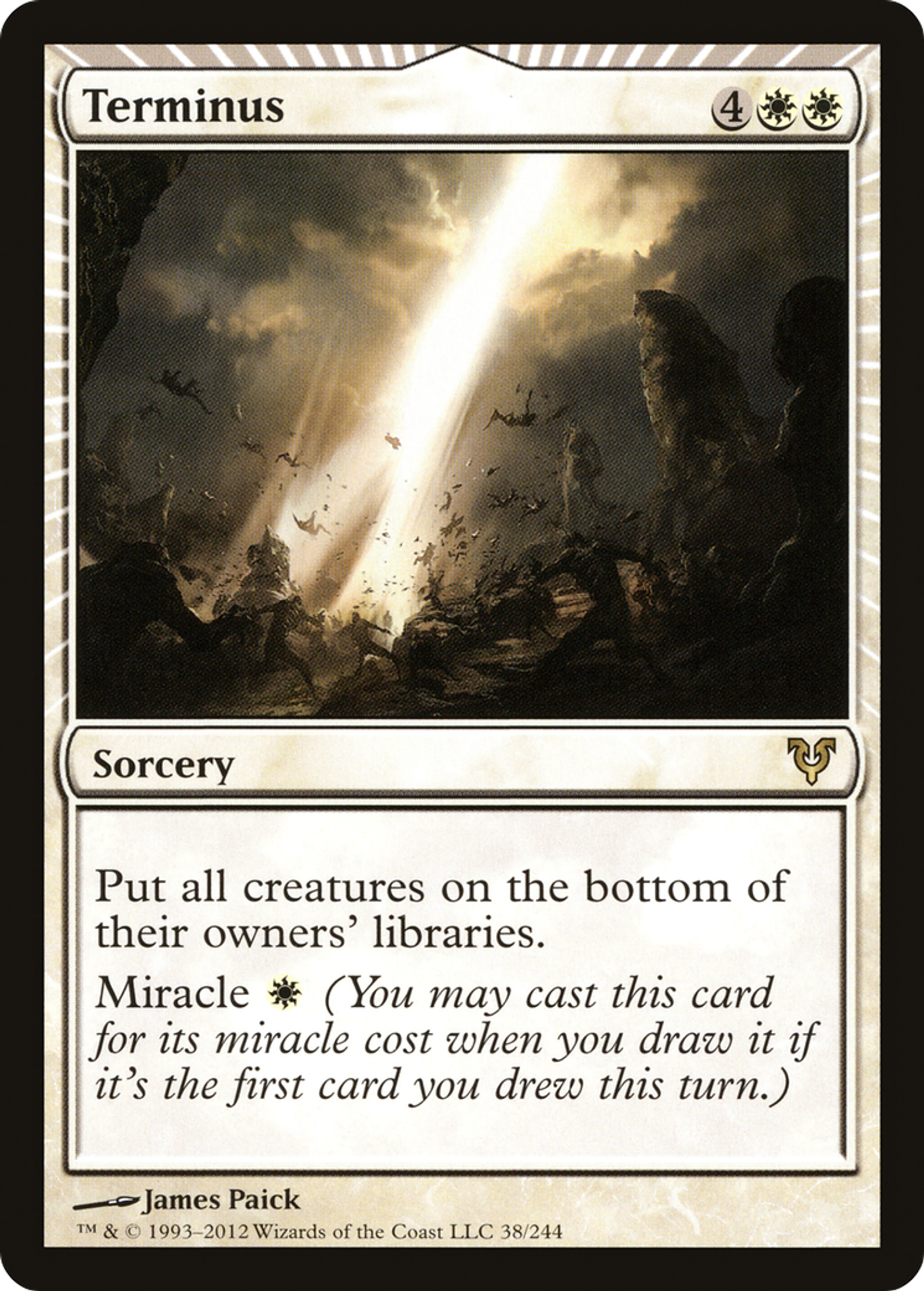Terminus — Avacyn Restored — Magic: The Gathering