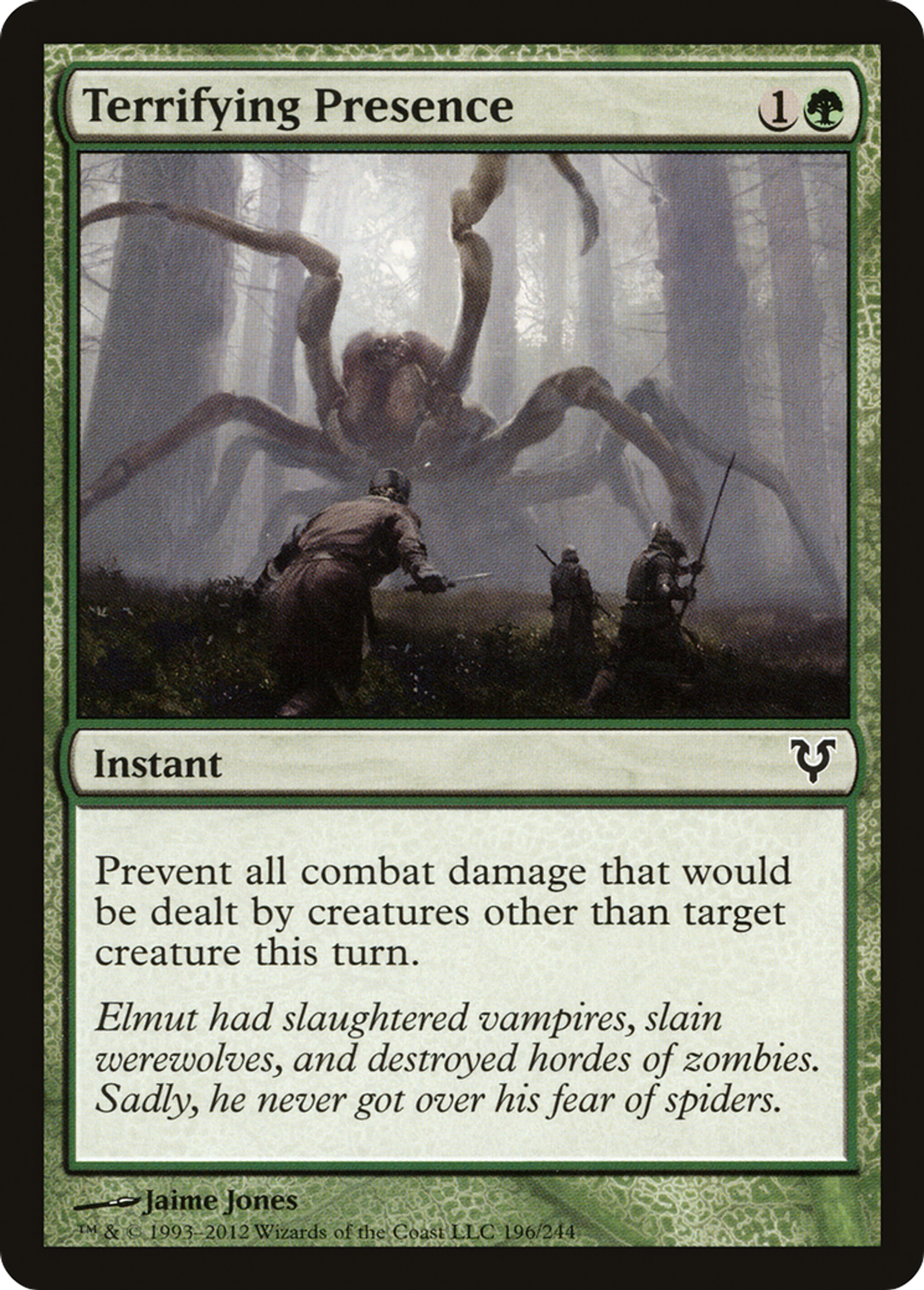 Terrifying Presence — Avacyn Restored — Magic: The Gathering