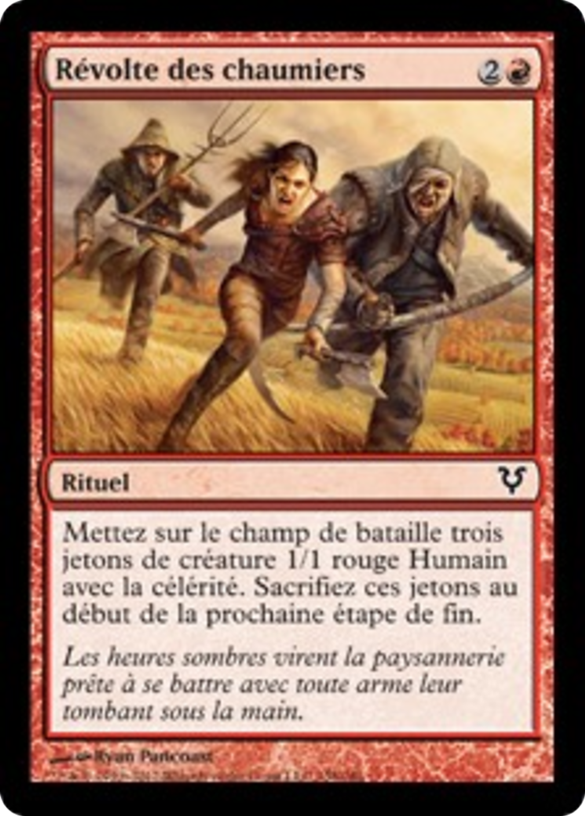 Révolte des chaumiers — Avacyn Restored — Magic: The Gathering
