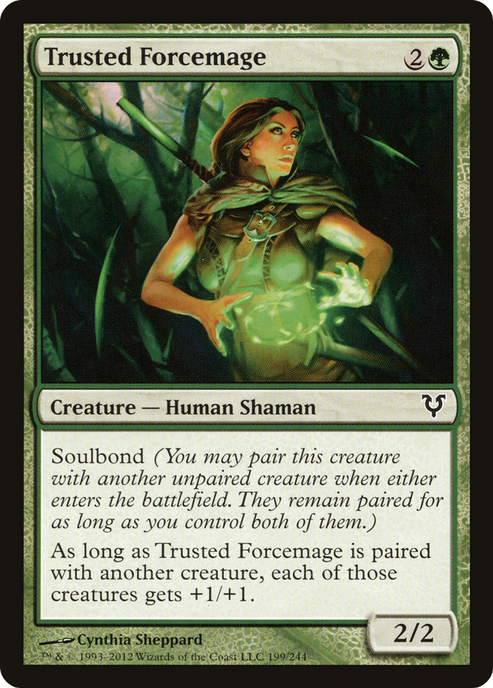 Trusted Forcemage — Avacyn Restored — Magic: The Gathering