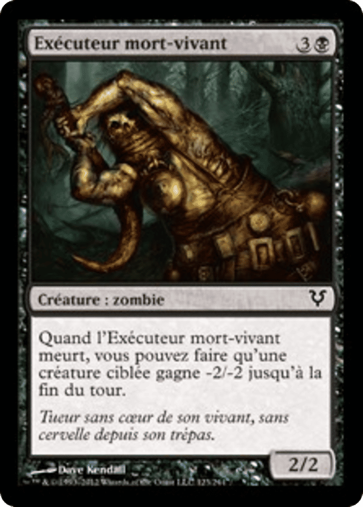 Exécuteur mort-vivant — Avacyn Restored — Magic: The Gathering