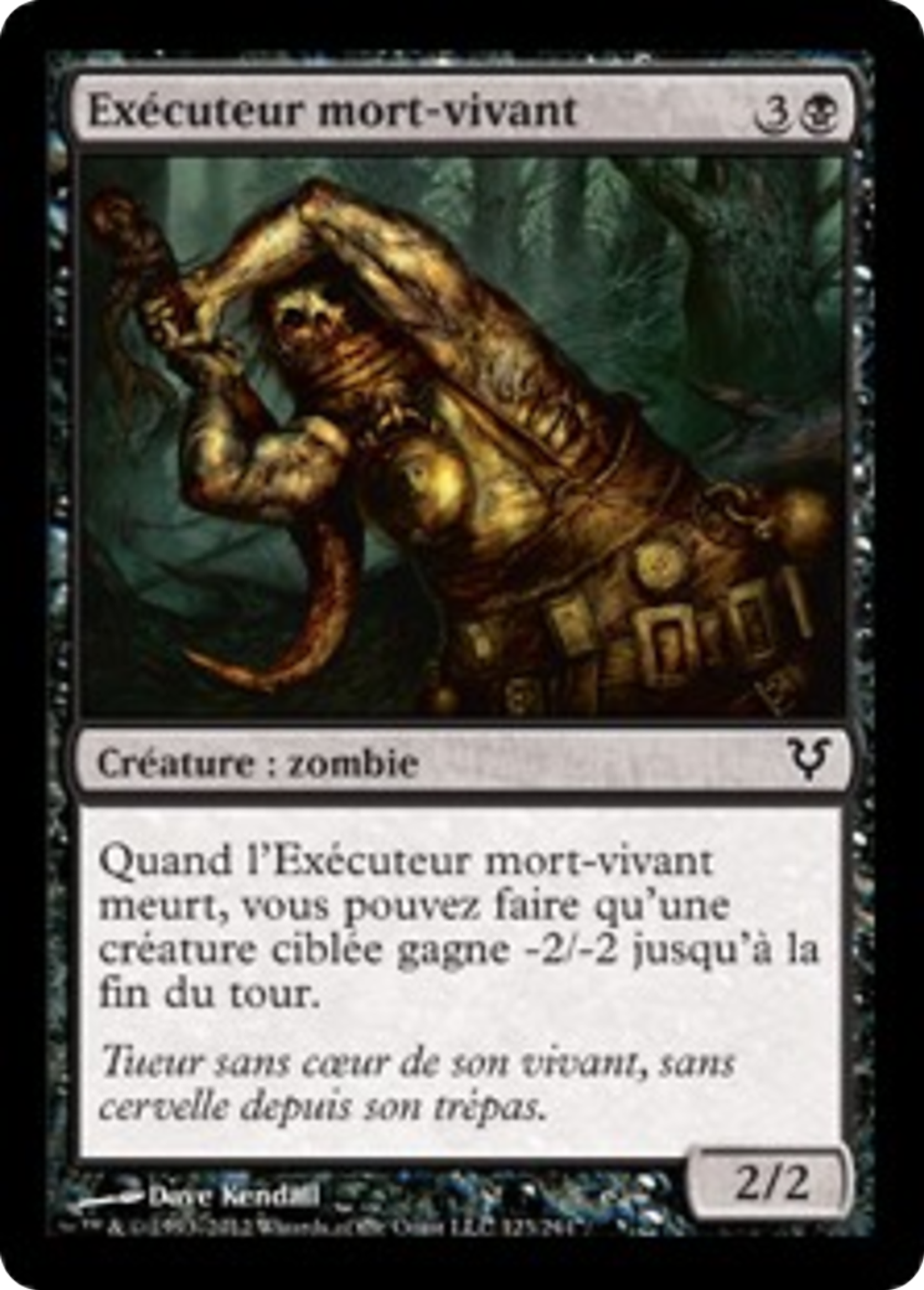 Exécuteur mort-vivant — Avacyn Restored — Magic: The Gathering