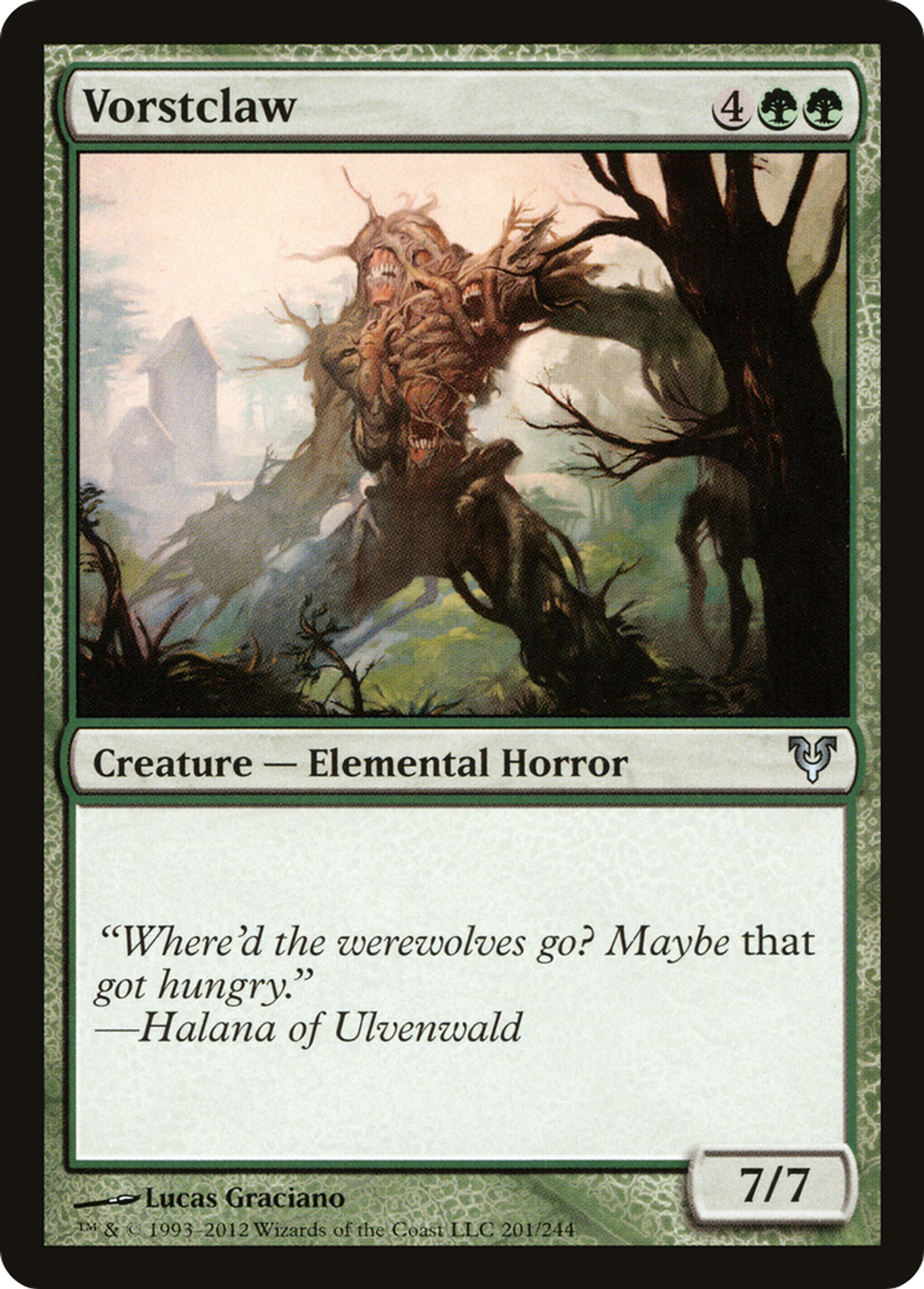 Vorstclaw — Avacyn Restored — Magic: The Gathering
