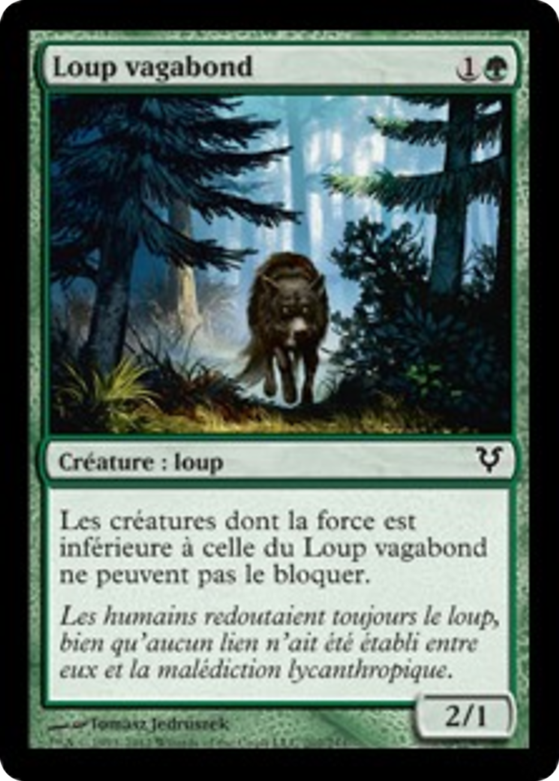 Loup vagabond — Avacyn Restored — Magic: The Gathering