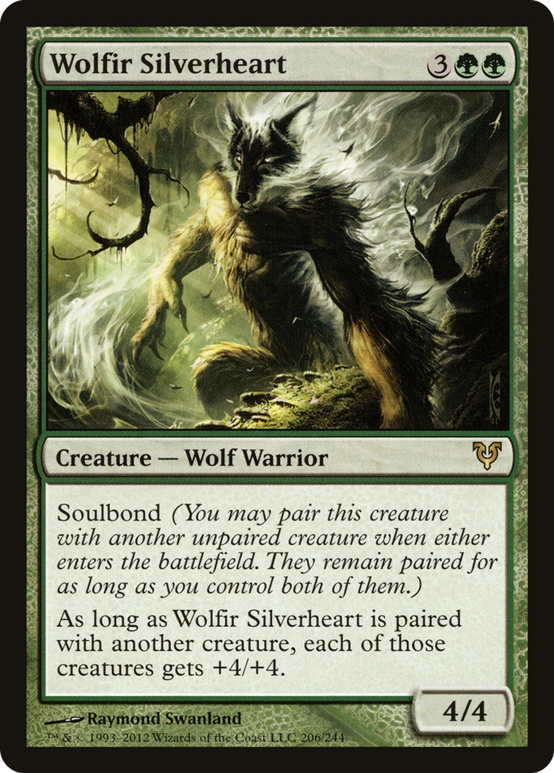 Wolfir Silverheart — Avacyn Restored — Magic: The Gathering