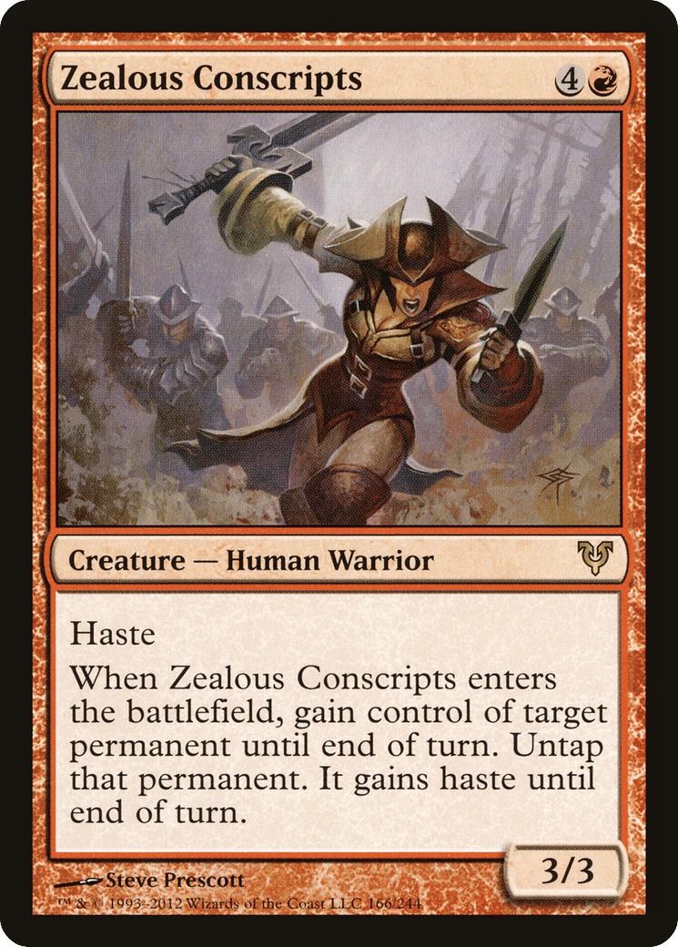 Zealous Conscripts — Avacyn Restored — Magic: The Gathering