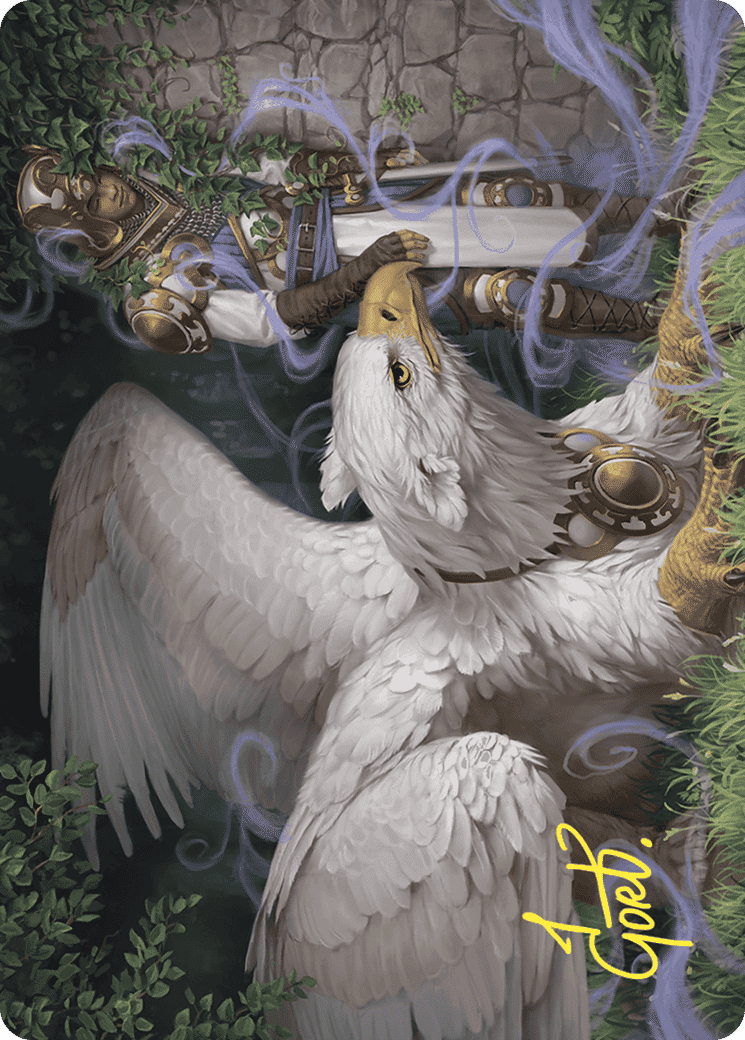 Dutiful Griffin — Wilds of Eldraine Art Series — Magic: The Gathering