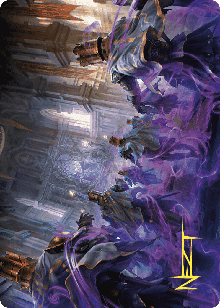 Eerie Interference — Wilds of Eldraine Art Series — Magic: The Gathering