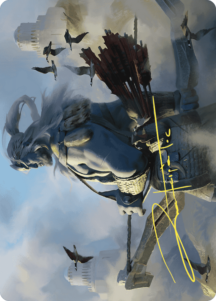 Skybeast Tracker — Wilds of Eldraine Art Series — Magic: The Gathering