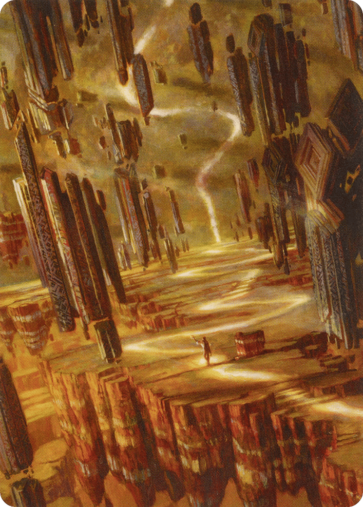 Brightclimb Pathway — Zendikar Rising Art Series — Magic: The Gathering