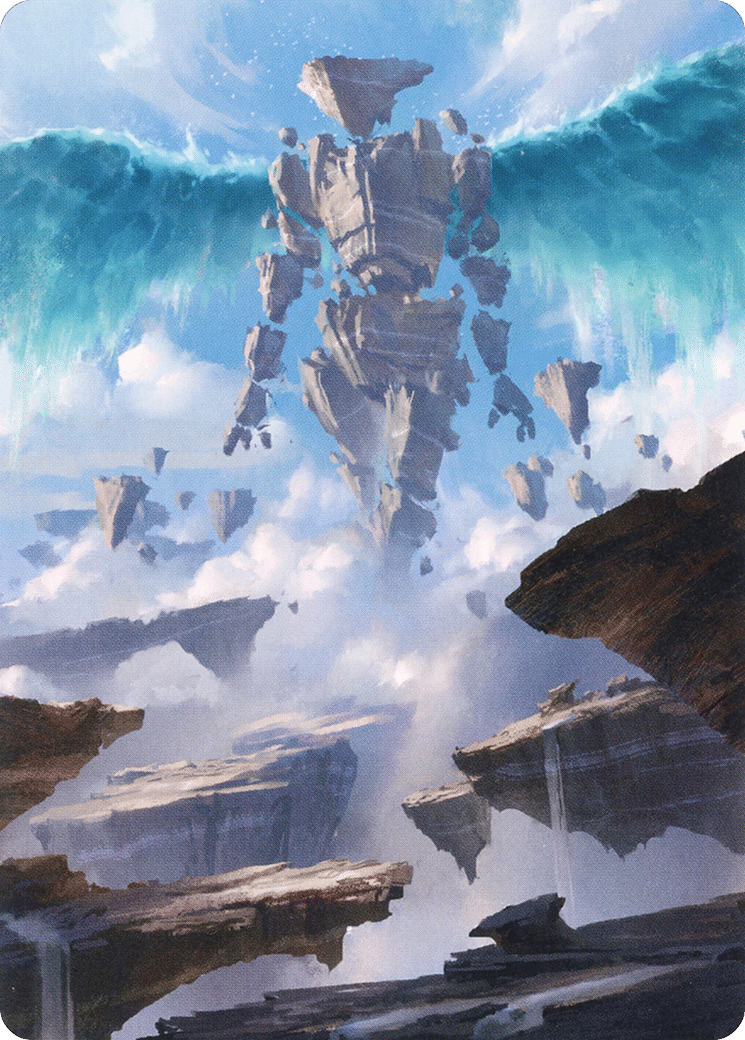 Celestial Colonnade — Zendikar Rising Art Series — Magic: The Gathering