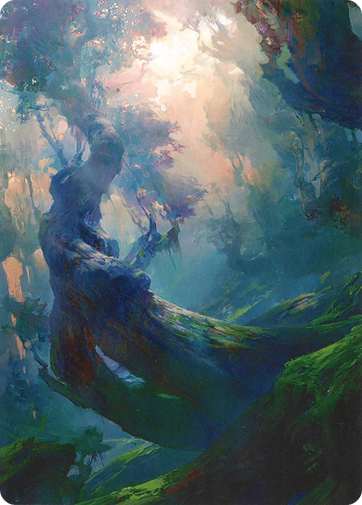 Forest — Zendikar Rising Art Series — Magic: The Gathering