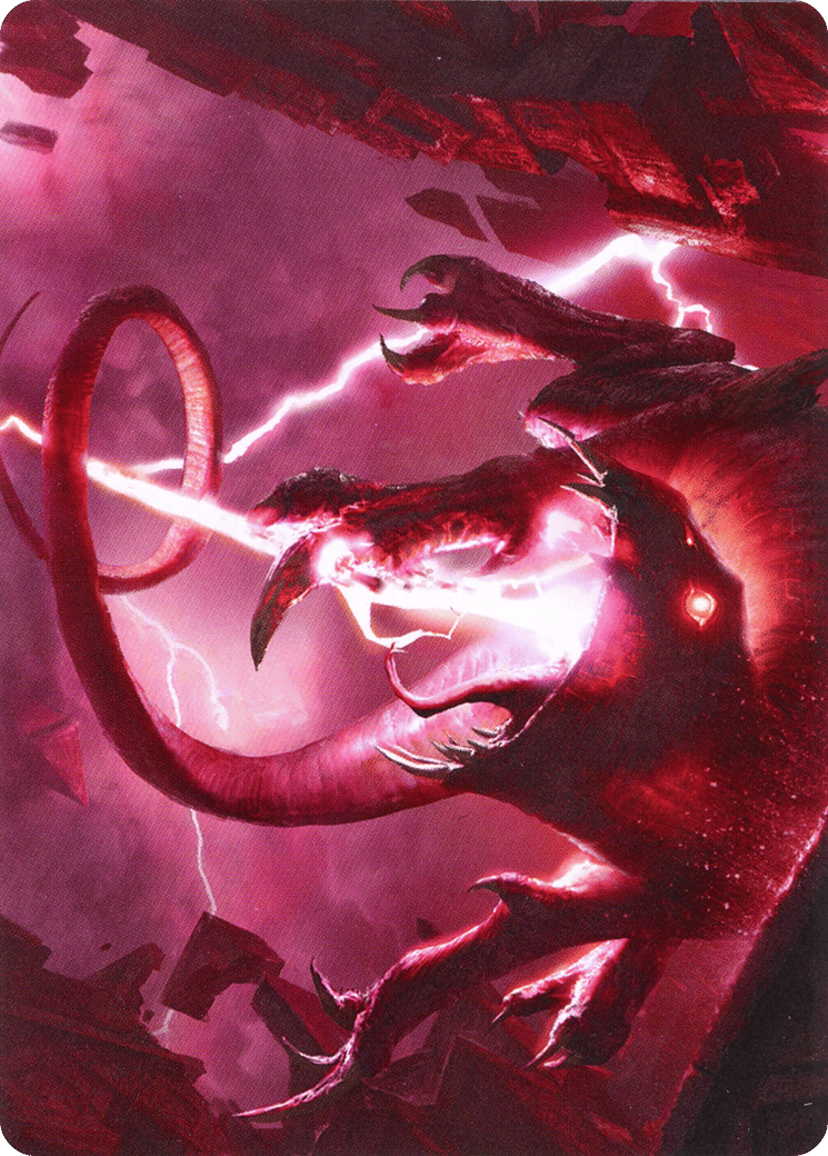 Thundering Rebuke — Zendikar Rising Art Series — Magic: The Gathering