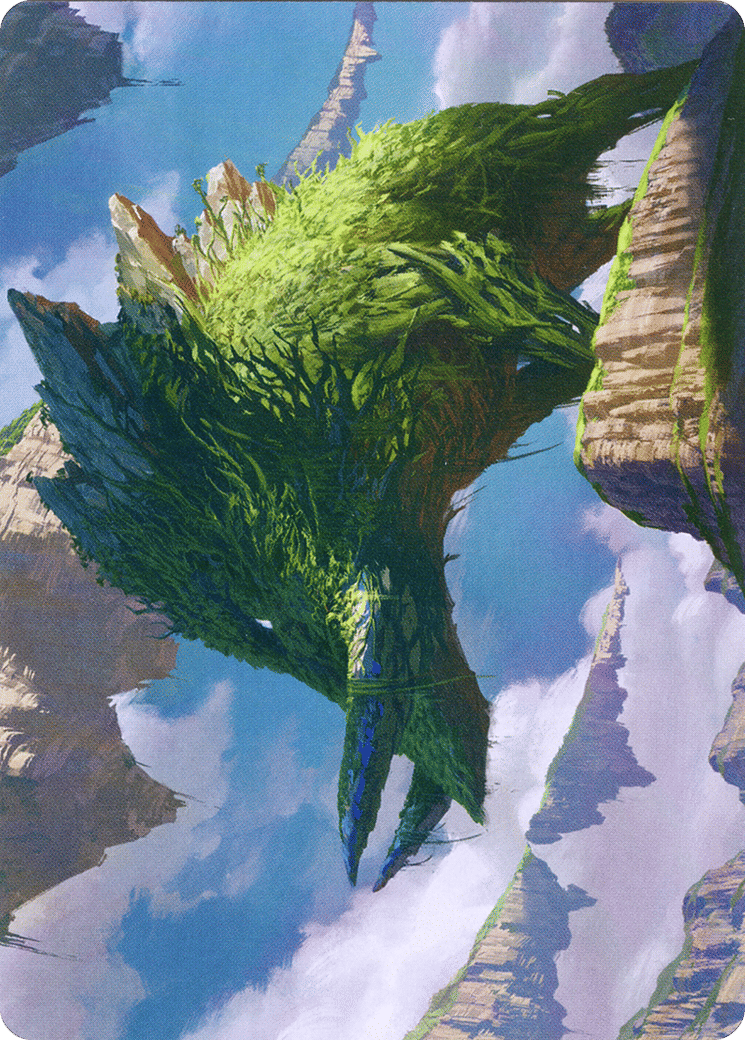 Yasharn, Implacable Earth — Zendikar Rising Art Series — Magic: The Gathering