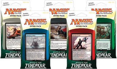 Product image for Battle for Zendikar Intro Pack Display