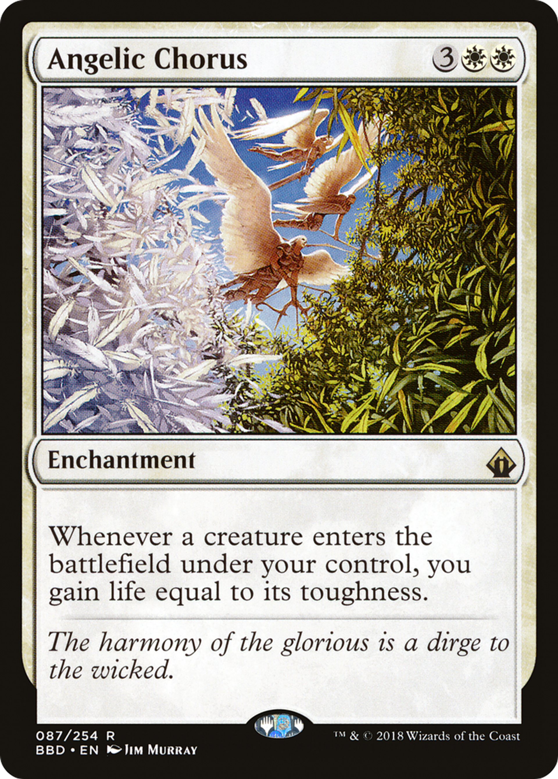 Angelic Chorus — Battlebond — Magic: The Gathering