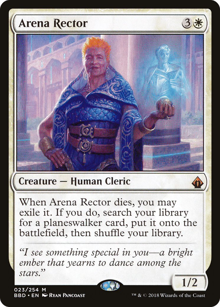 Arena Rector — Battlebond — Magic: The Gathering