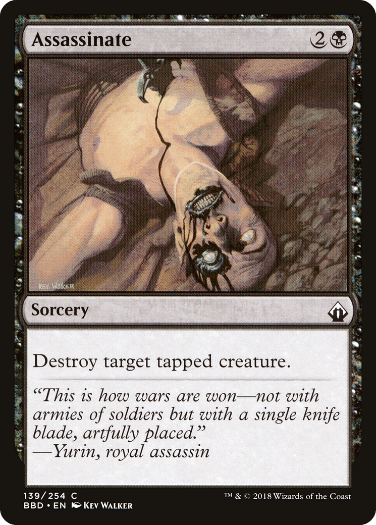 Assassinate — Battlebond — Magic: The Gathering