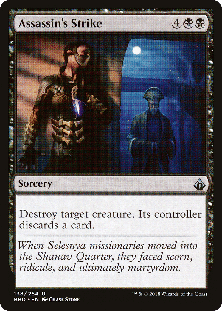 Assassin's Strike — Battlebond — Magic: The Gathering