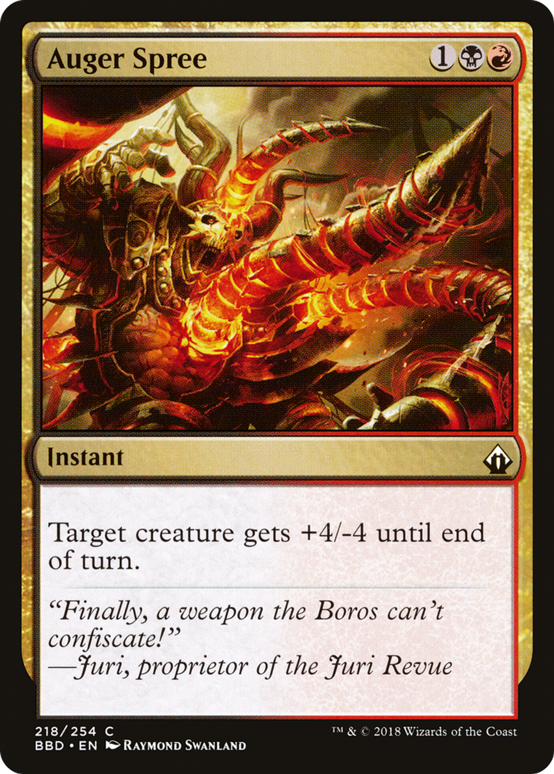 Auger Spree — Battlebond — Magic: The Gathering