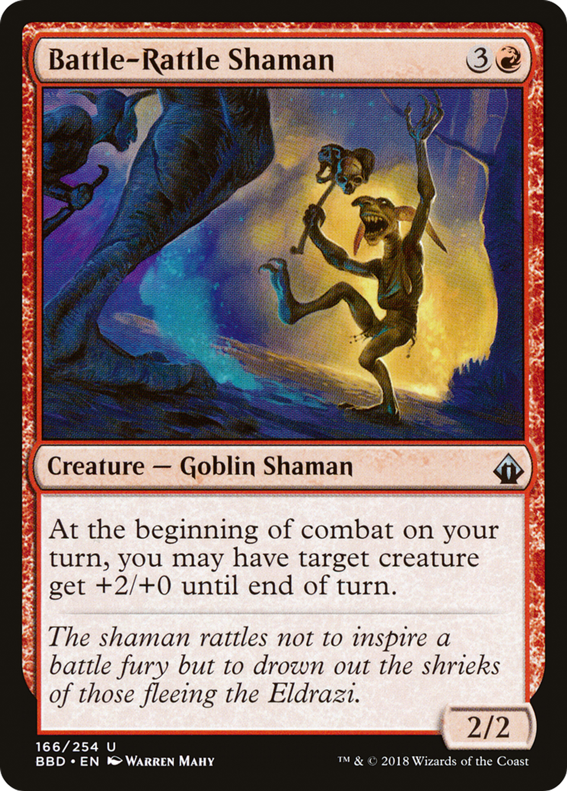 Battle-Rattle Shaman — Battlebond — Magic: The Gathering