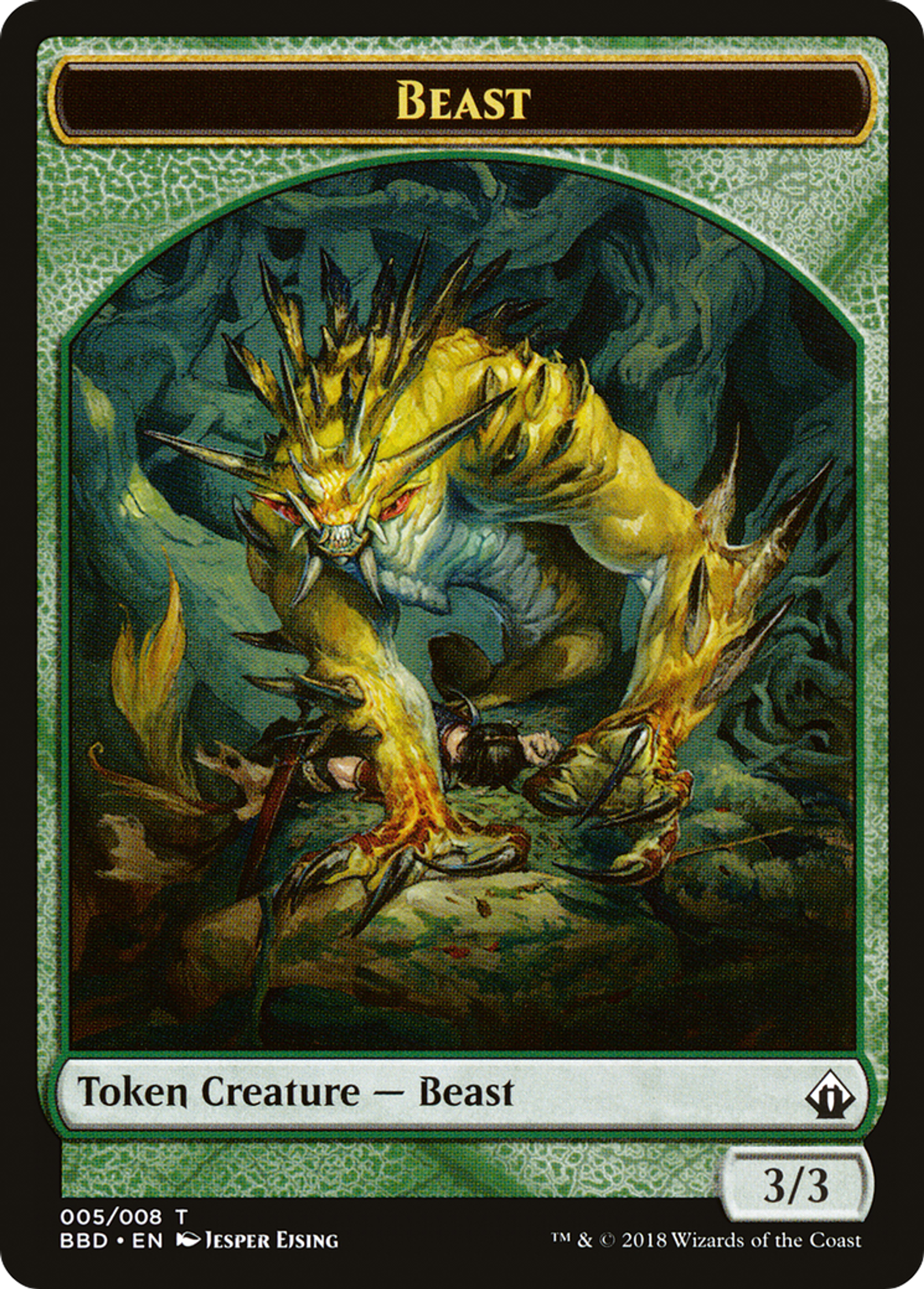 Beast — Battlebond — Magic: The Gathering