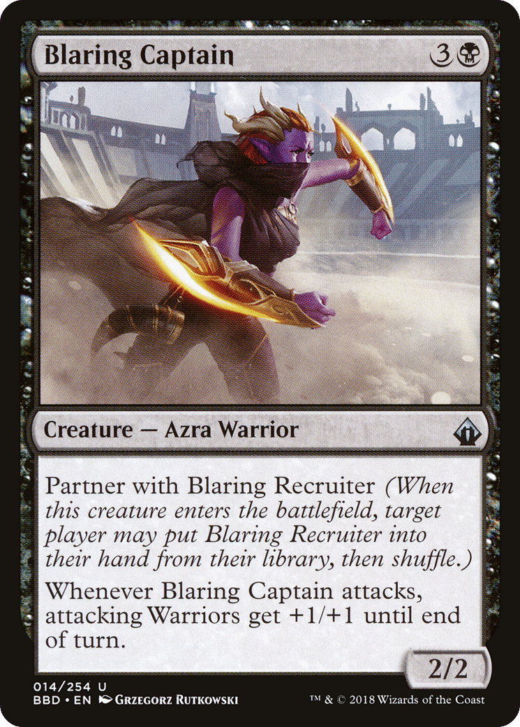Blaring Captain — Battlebond — Magic: The Gathering