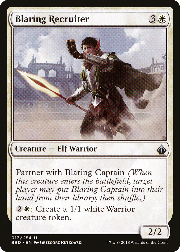 Blaring Recruiter — Battlebond — Magic: The Gathering