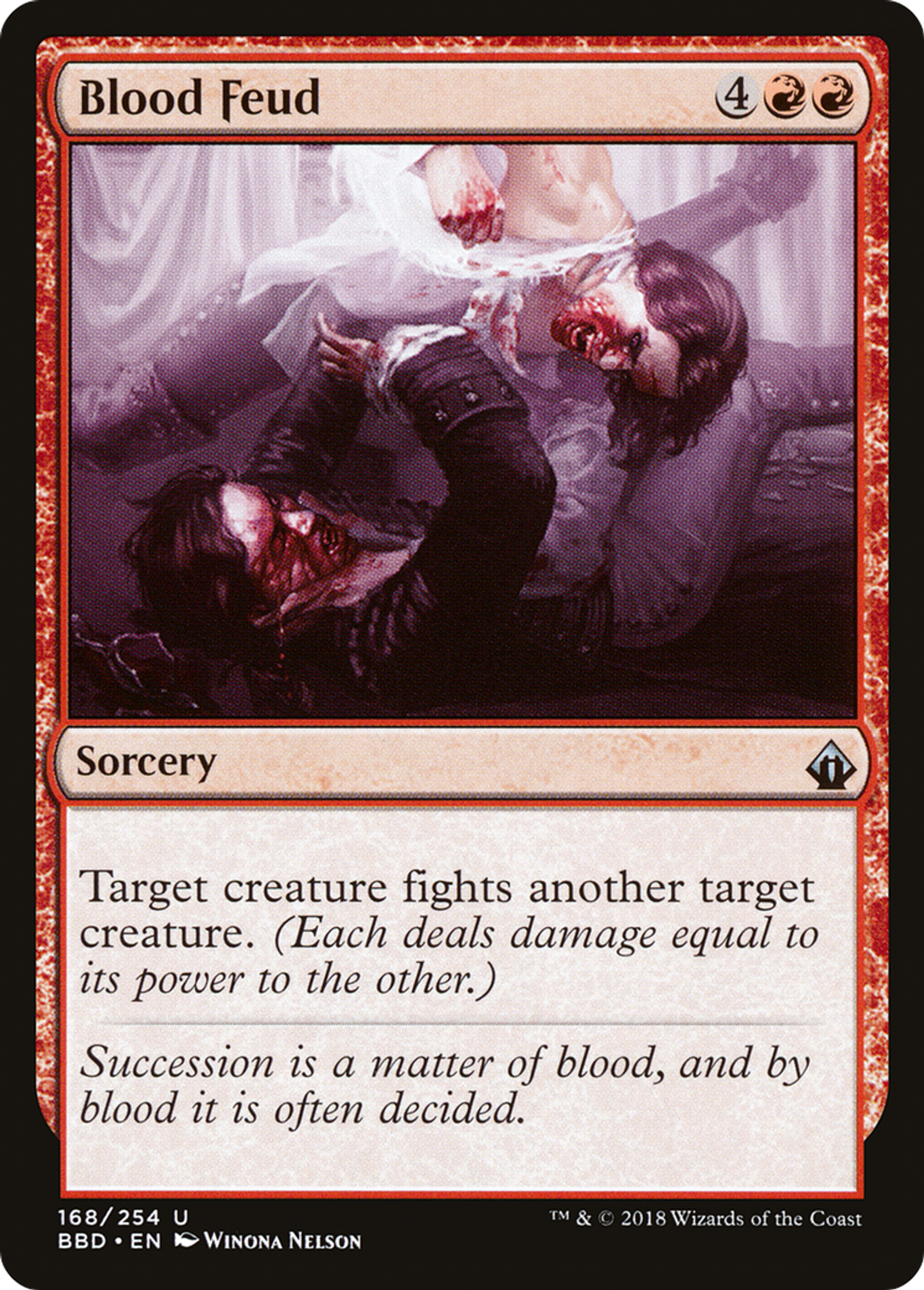 Blood Feud — Battlebond — Magic: The Gathering