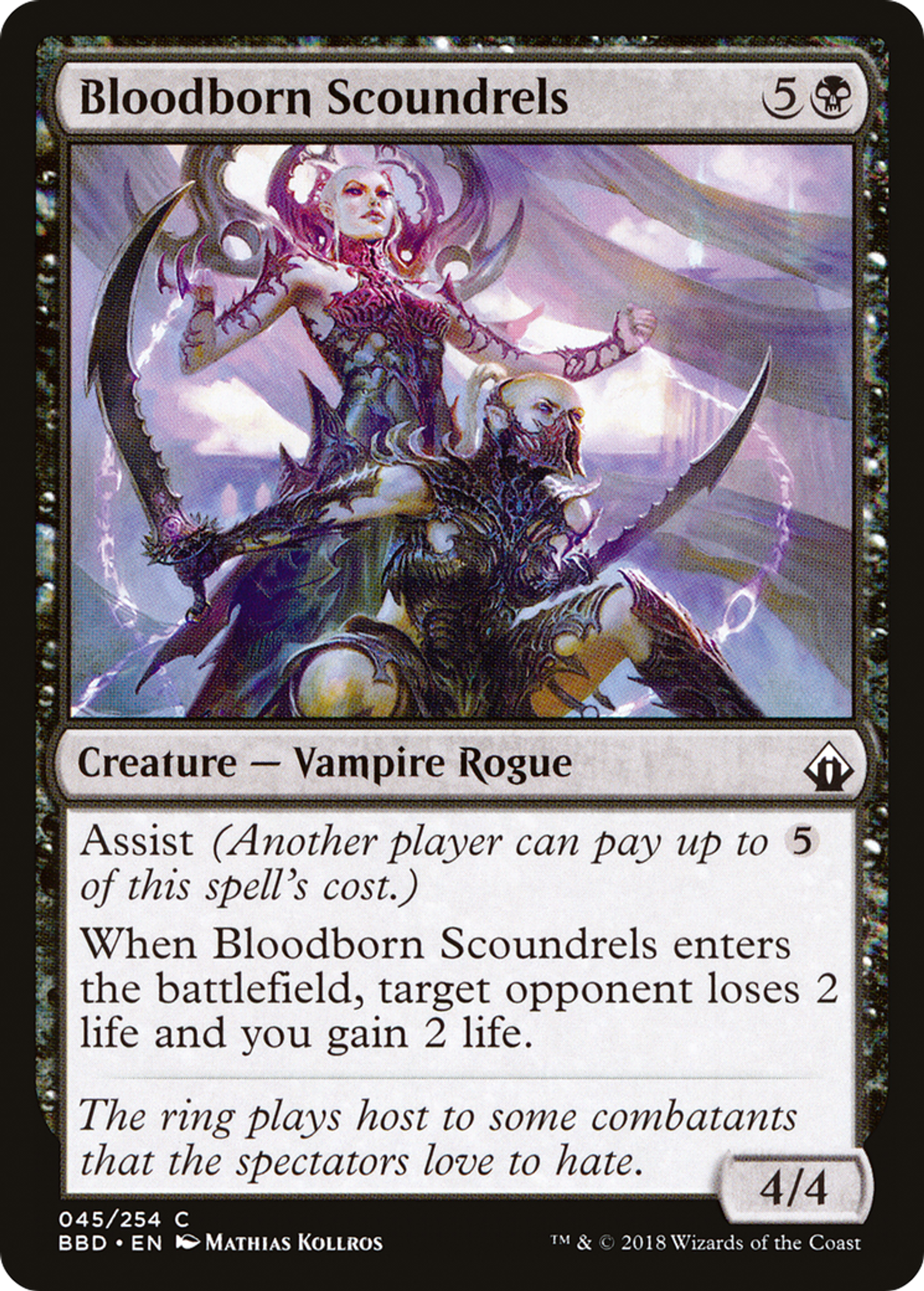 Bloodborn Scoundrels — Battlebond — Magic: The Gathering