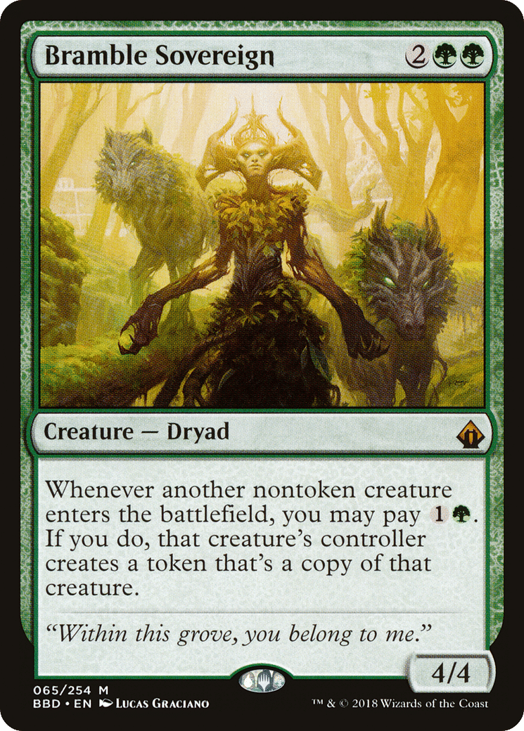 Bramble Sovereign — Battlebond — Magic: The Gathering