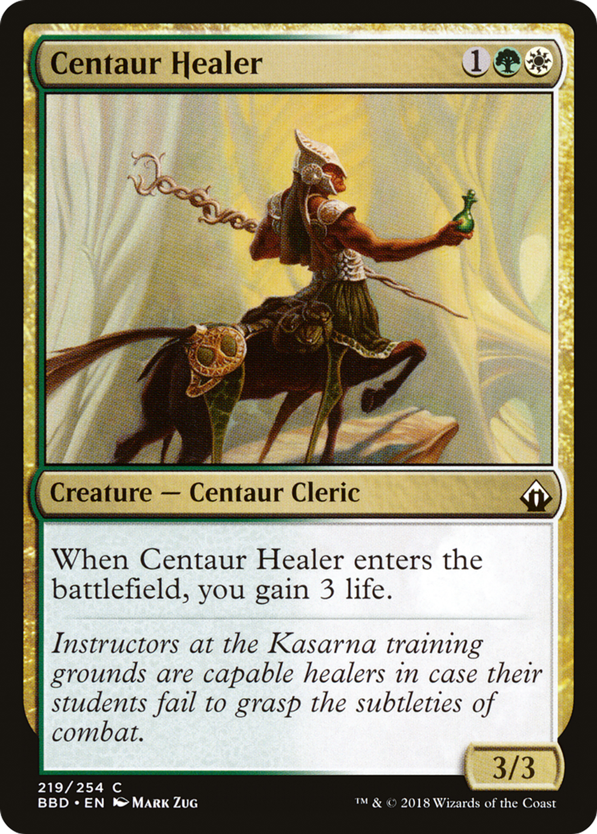 Centaur Healer — Battlebond — Magic: The Gathering