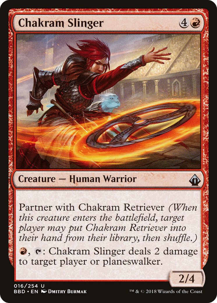 Chakram Slinger — Battlebond — Magic: The Gathering
