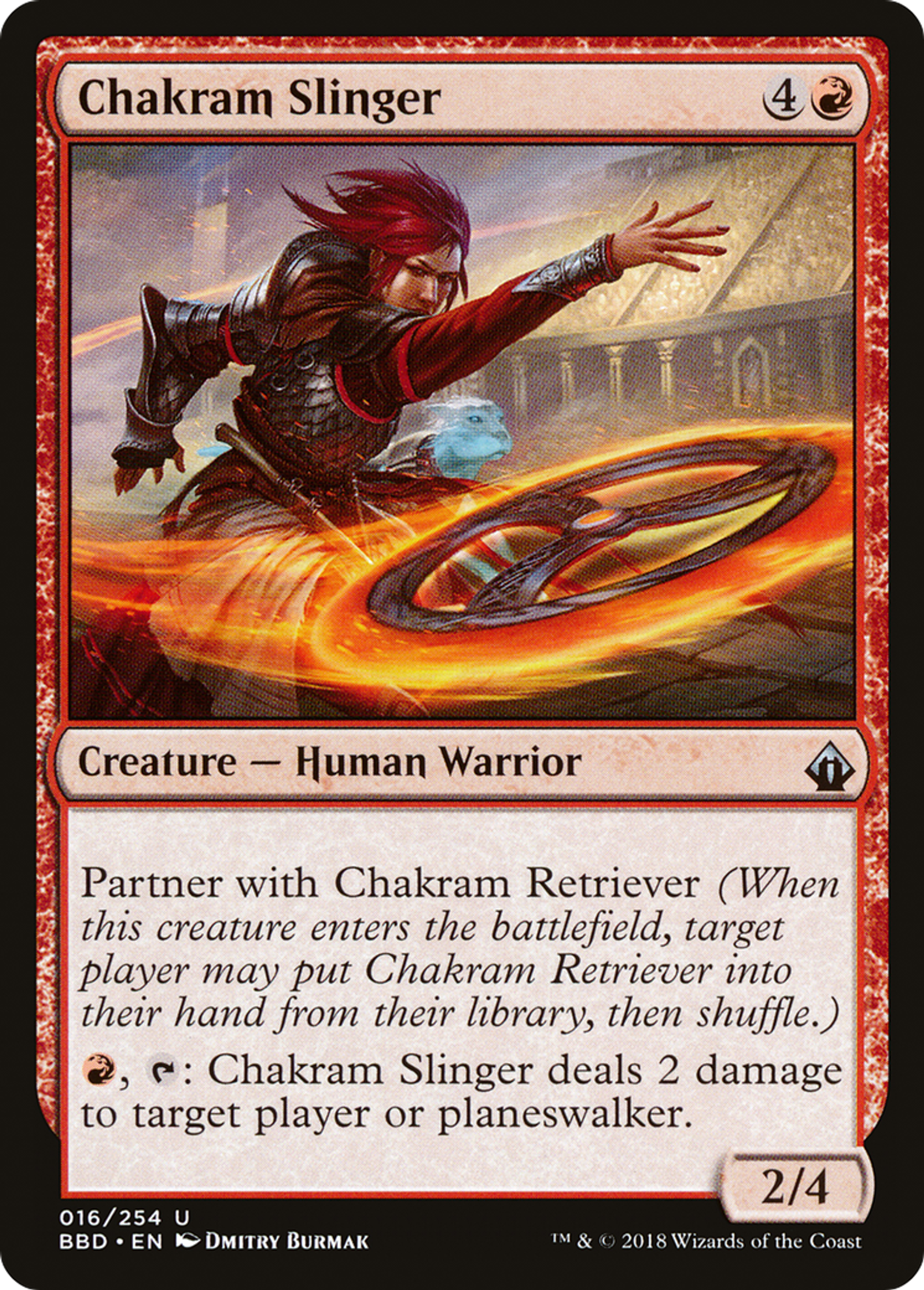 Chakram Slinger — Battlebond — Magic: The Gathering