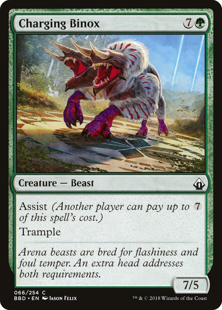 Charging Binox — Battlebond — Magic: The Gathering