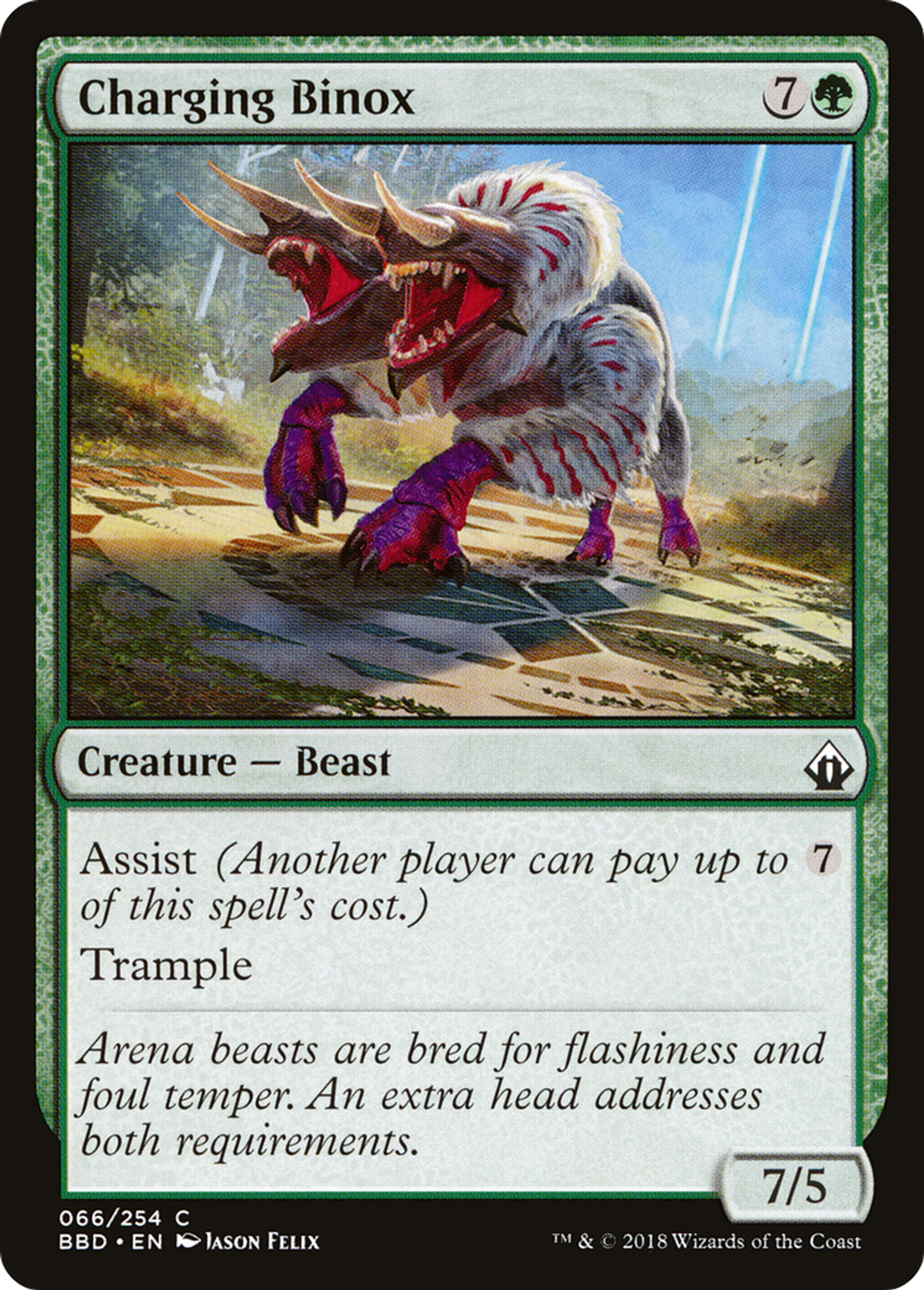 Charging Binox — Battlebond — Magic: The Gathering