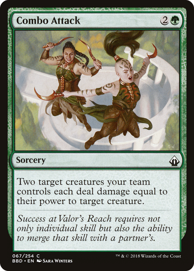 Combo Attack — Battlebond — Magic: The Gathering