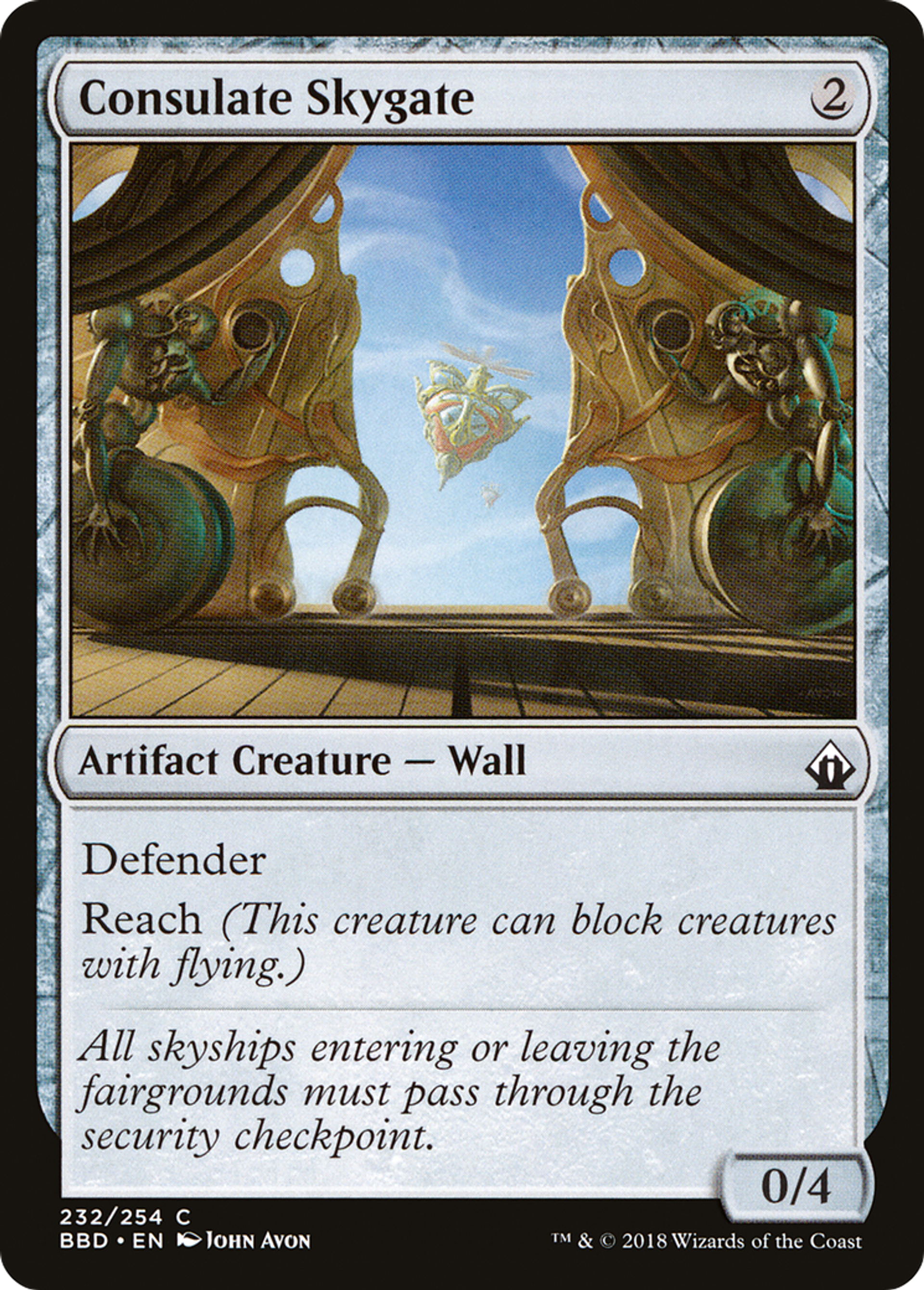 Consulate Skygate — Battlebond — Magic: The Gathering